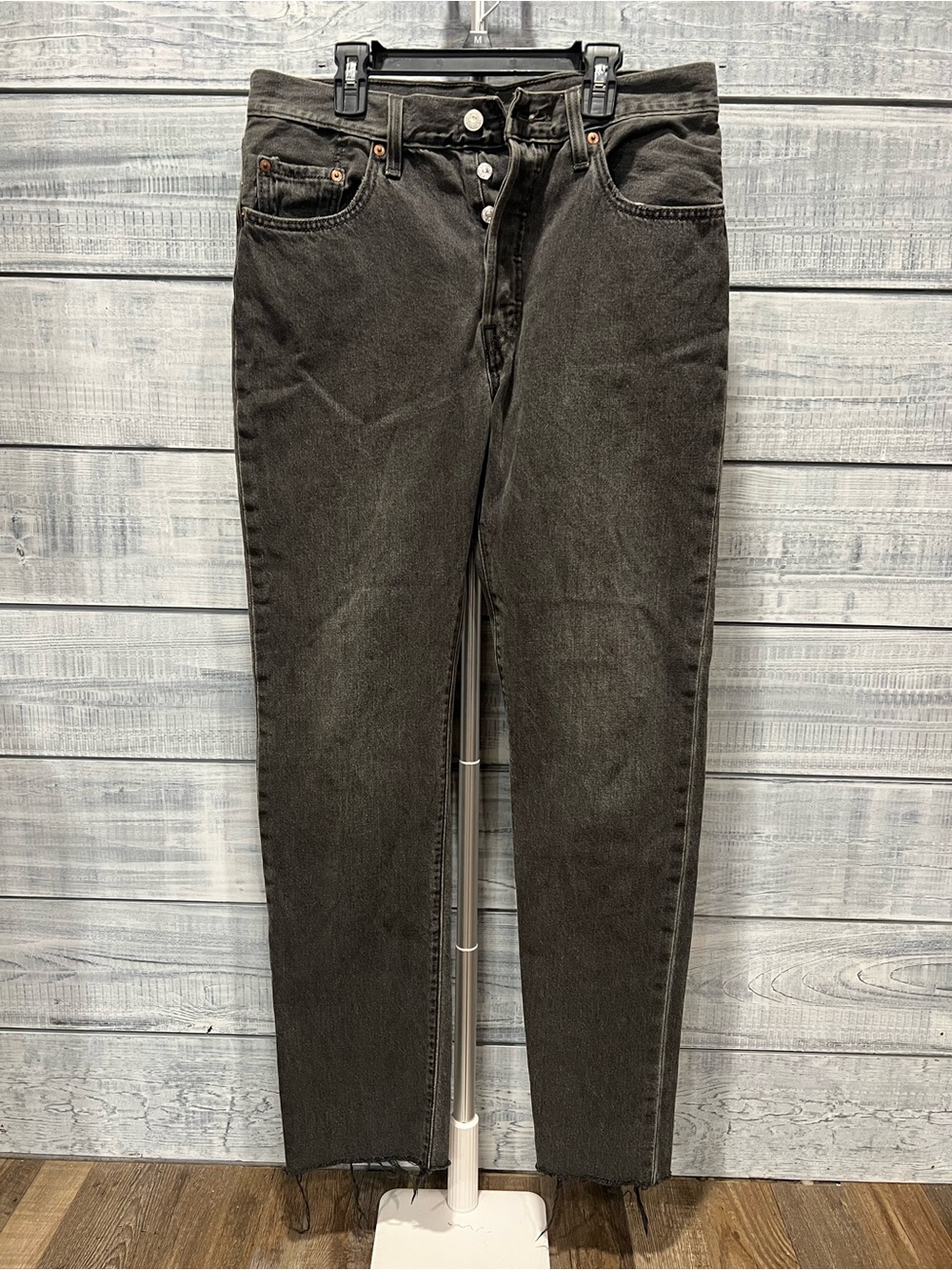 Levi’s 501 women’s Black Straight-Leg Jeans
